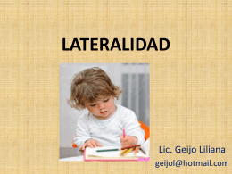 Lateralidad
