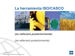 The ISO/CASCO Toolbox