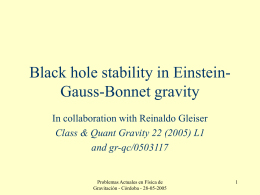 Black hole stability in Einstein-Gauss