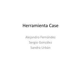 Herramienta Case
