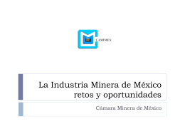 La Industria Minera de México