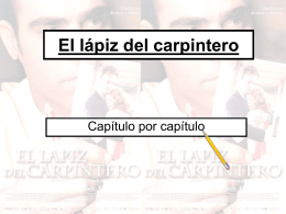 El lápiz del carpintero - Lingualicious