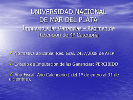 vínculo - Universidad Nacional de Mar del Plata