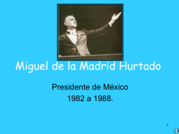 Miguel de la Madrid Hurtado