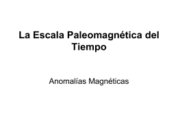 La Escala Paleomagnética del Tiempo