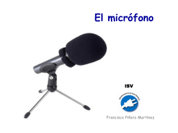 El micrófono