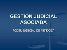 GESTIÓN JUDICIAL ASOCIADA