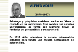ALFRED ADLER