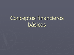 Conceptos financieros