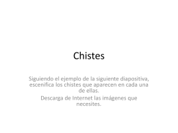 Chistes - Vedoque