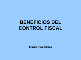 beneficios del control fiscal - Contraloría General de Antioquia