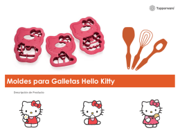 Moldes para Galletas Hello Kitty