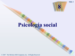 Psicología social - McGraw