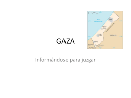 Power Point: Gaza