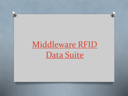Middleware RFID Data Suite - TopicosAvanzadosBaseDatos
