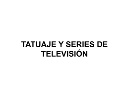 Fernando Morales:Tatuaje y series de TV