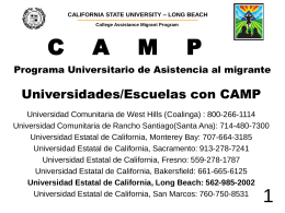 Slide 1 - California State University, Long Beach