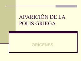 LA POLIS GRIEGA - Patricio Alvarez Silva