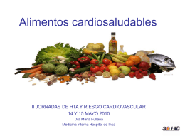 Alimentos cardiosaludables