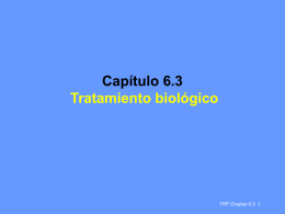 Chapter 6.3 Biological treatment