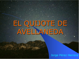 El Quijote de Avellaneda