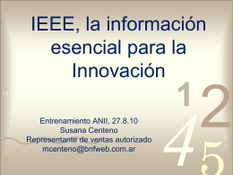 IEEE, la información esencial para la Innovación