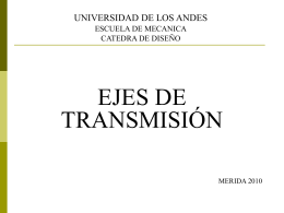 Ejes ver - Universidad de Los Andes
