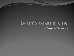 La música en el cine