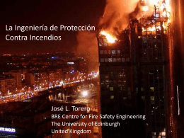 La ingeniería de protección contra incendios