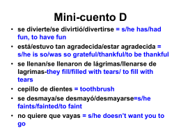Mini-cuento D - Cobb Learning