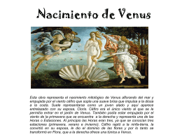 Nacimiento de Venus