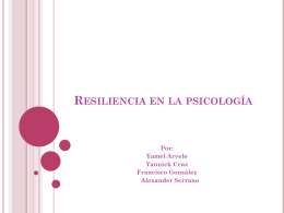 Resiliencia en la psicología