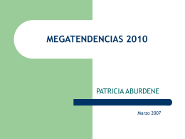 MEGATENDENCIAS 2010