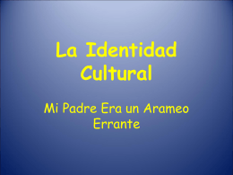 La Identidad Cultural