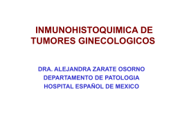 inmunohistoquimica de tumores ginecologicos