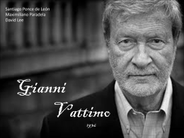 Gianni Vattimo