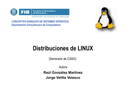 Distribuciones de LINUX