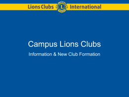 campus - Lions Clubs International