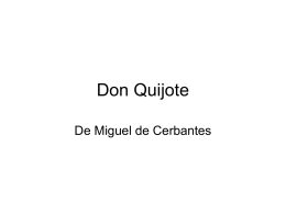 Don Quijote - sextoalicenciados