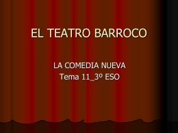 El teatro Barroco