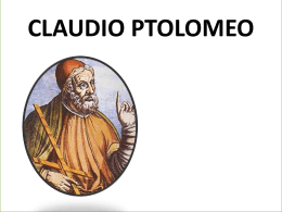 CLAUDIO PTOLOMEO POWER POINT