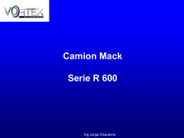Camion Mack Serie R 600