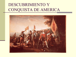 Conquista y colonización
