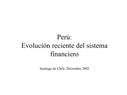 intermediación financiera en perú - Superintendencia de Valores y