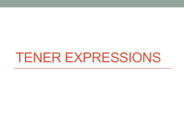 Tener Expressions - Fort Thomas Independent Schools