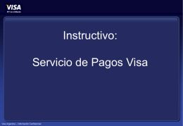 Visa – Instructivo