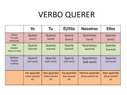 verbo querer.ppt