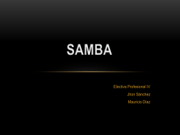 Presentacion Samba