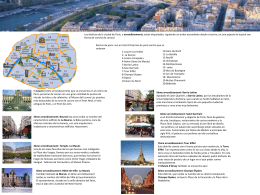 Barrios de paris: son en total 19 barrios de paris