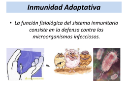 Inmunidad Adaptativa